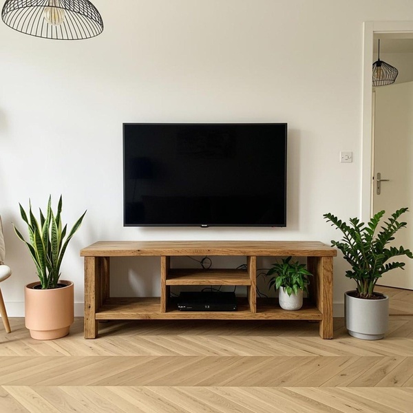 Minimalist Media Console Hero Shot
