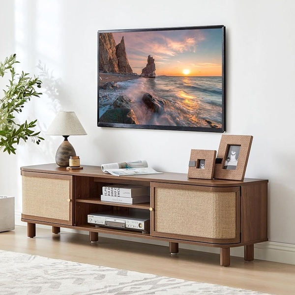 Minimalist Media Console Hero Shot