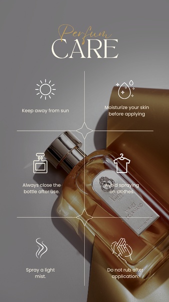 perfume, fragrance, eau de parfum, cologne, body spray, scent bottle, brand awareness, product launch, editorial, minimalist, luxurious, calm, neutral, gold, brown