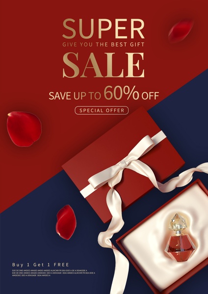 perfume, fragrance, eau de parfum, cologne, scent bottle, luxury perfume, sale promotion, bundle offer, flat lay, editorial, luxurious, bold, red, blue, gold, valentine's day