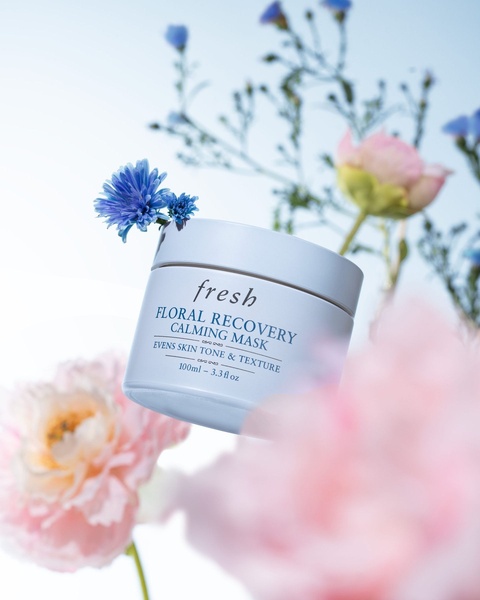 face mask, skincare cream, calming face mask, skin treatment, facial skincare, bestseller push, new arrival, minimalist, editorial, calm, fresh, pastel, pink, blue