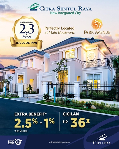 Citra Sentul Raya Residential Property Ad