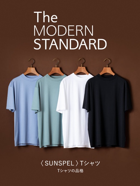 t-shirt, crew neck tee, basic tee, cotton t-shirt, plain t-shirt, short sleeve shirt, new arrival, brand awareness, editorial, minimalist, luxurious, trustworthy, brown, neutral, blue