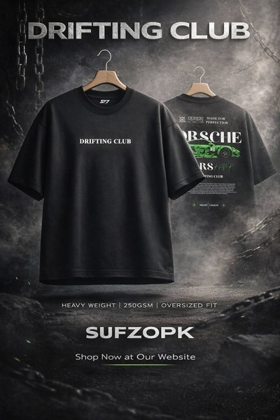 graphic tee, oversized t-shirt, printed t-shirt, graphic shirt, oversized tee, car graphic tee, new arrival, product launch, editorial, minimalist, bold, energetic, black, green, neutral