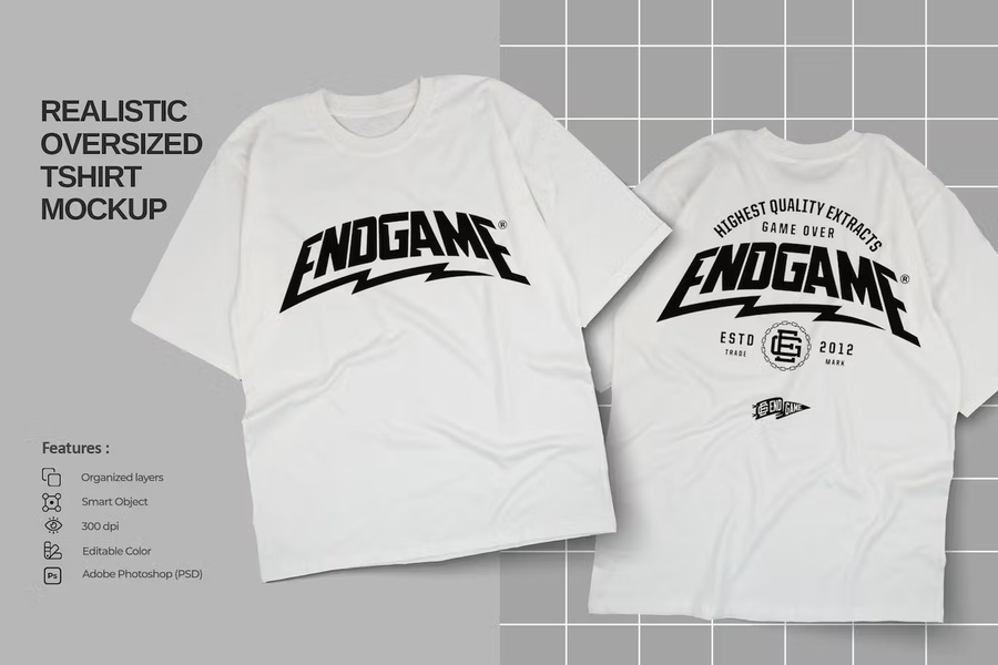oversized t-shirt, graphic tee, unisex t-shirt, printed t-shirt, crew neck tee, drop shoulder t-shirt, product launch, brand awareness, minimalist, modern typography, bold, energetic, neutral, black