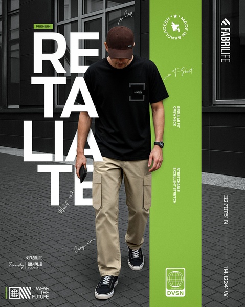 graphic t-shirt, crew neck tee, pocket t-shirt, casual t-shirt, cotton tee, short sleeve shirt, new arrival, brand awareness, modern typography, lifestyle, bold, energetic, black, green, neutral