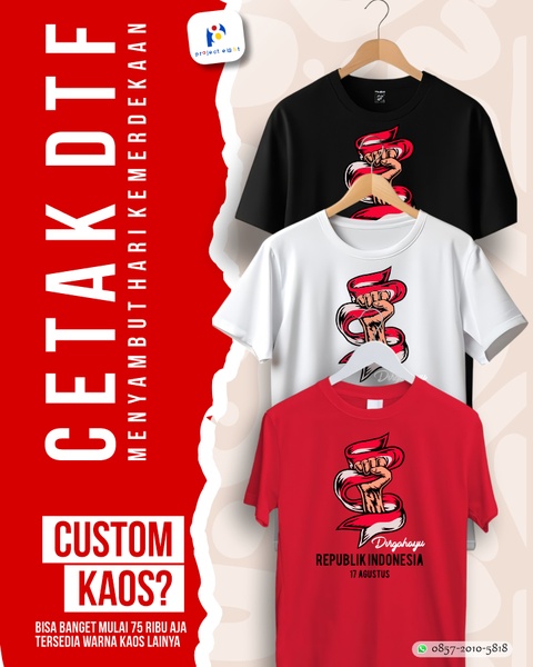 custom t-shirt, printed t-shirt, graphic tee, custom shirt printing, dtf print shirt, t-shirt customization, product launch, sale promotion, minimalist, modern typography, bold, energetic, red, black, neutral