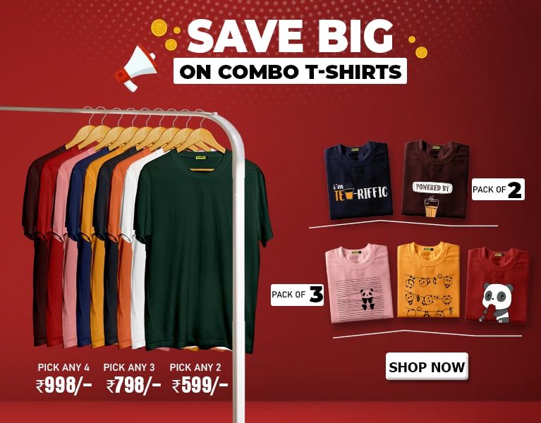 t-shirt pack, combo t-shirts, graphic tees bundle, t-shirt set, multipack t-shirts, printed t-shirts, bundle offer, sale promotion, minimalist, modern typography, energetic, bold, red, green, neutral