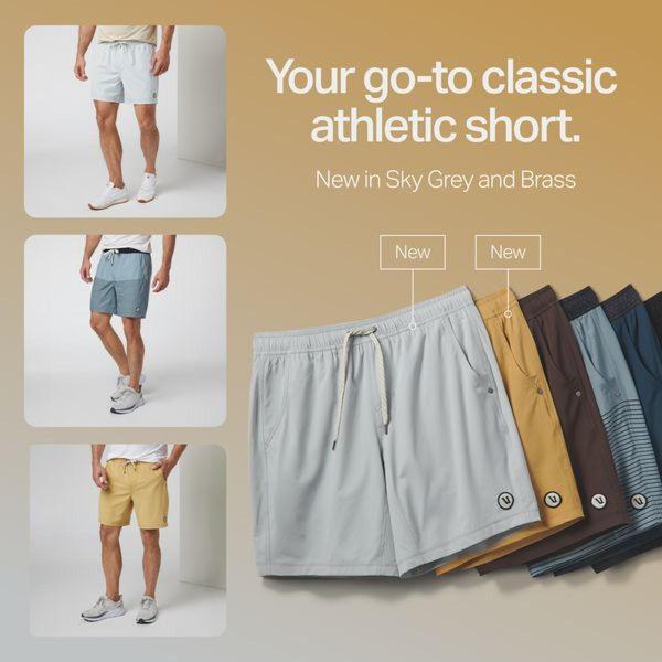 A 1:1 format ad showcasing a primary product with multiple color options, emphasizing clarity and new arrivals.