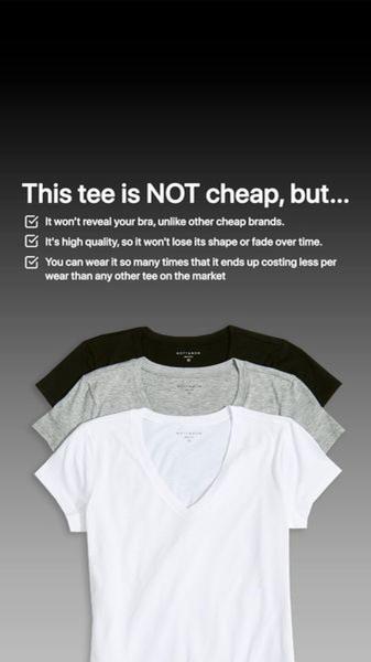 t-shirt, tee, shirt, basic tee, cotton shirt, casual top, short sleeve shirt, brand awareness, social proof, minimalist, trustworthy, neutral, black