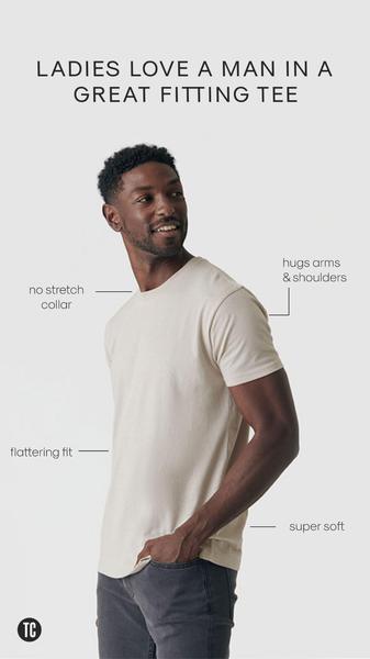 t-shirt, tee, shirt, basic tee, crew neck shirt, cotton shirt, casual shirt, product launch, minimalist, trustworthy, neutral
