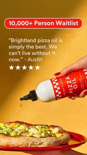 Pizza Oil Scarcity and Testimonial Ad