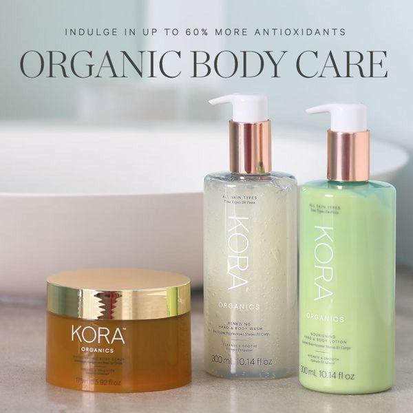 body care, skin care set, body lotion, body wash, organic skincare, body care products, moisturizer set, brand awareness, minimalist, luxurious, fresh, neutral, green, gold