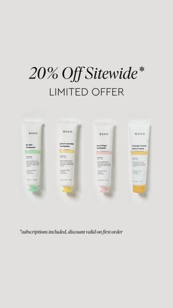 skincare products, face care, skin treatment, beauty products, cosmetic tubes, facial care, skincare set, limited time deal, sale promotion, minimalist, calm, trustworthy, neutral