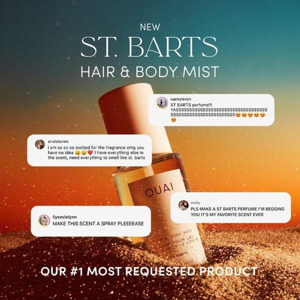 hair mist, body mist, hair spray, fragrance mist, scented spray, hair perfume, body spray, new arrival, social proof, ugc style, warm, trustworthy, orange, brown