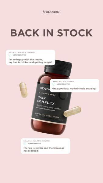 A vertical-format testimonial ad featuring product capsules and verified buyer feedback overlays to validate product claims.