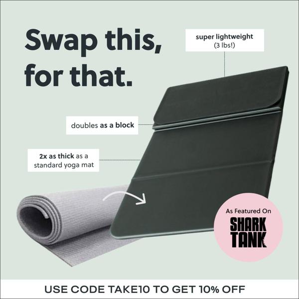 Yoga Mat Comparison Ad