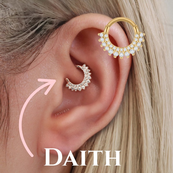 Daith Piercing Jewelry Education