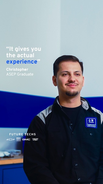 A student graduate shares their experience with an automotive technician program, highlighting the value of hands-on learning.