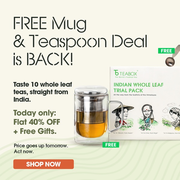 FREE Mug & Teaspoon Deal