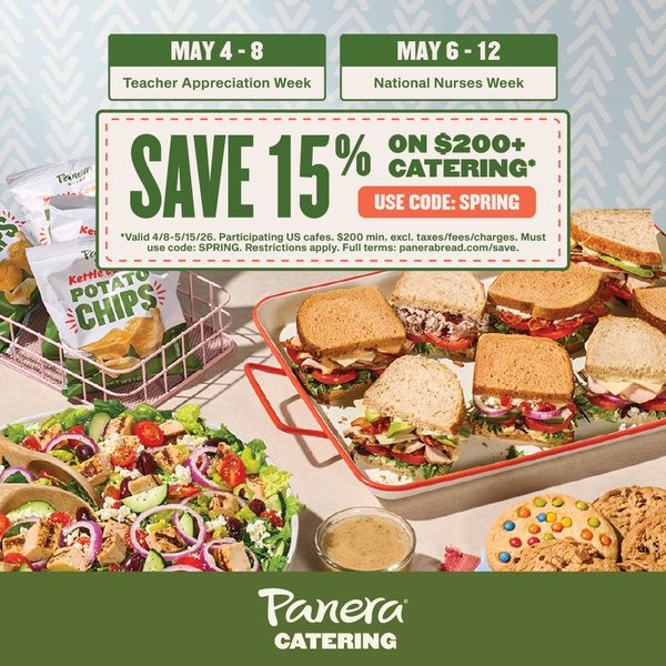 Seasonal Catering Appreciation Offer