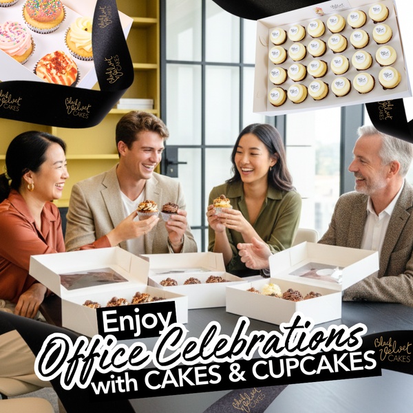 cupcakes, baked goods, dessert boxes, gourmet cupcakes, bakery treats, brand awareness, lifestyle, energetic, playful, neutral, yellow