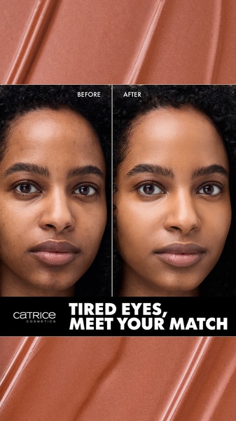 under eye concealer, liquid concealer, color corrector, face makeup, dark circle concealer, product demo, lifestyle, trustworthy, brown, neutral