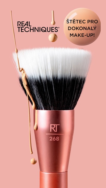 makeup brush, foundation brush, cosmetic brush, beauty brush, makeup applicator, bestseller push, minimalist, fresh, bold, pink, neutral