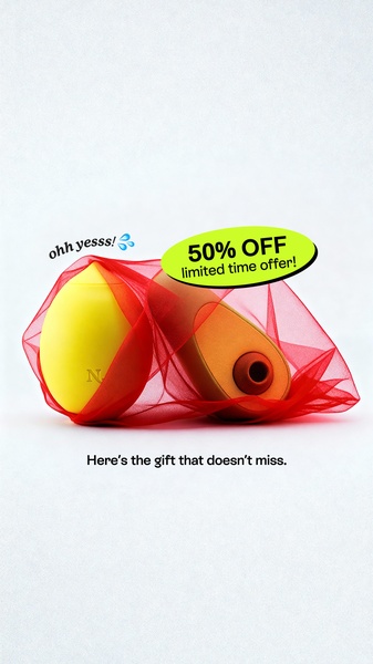Minimalist Gift-Focused Vibrator Creative