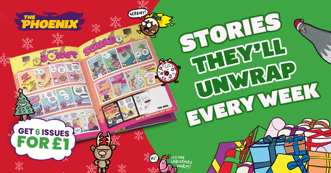 Children's Comic Magazine Holiday Offer