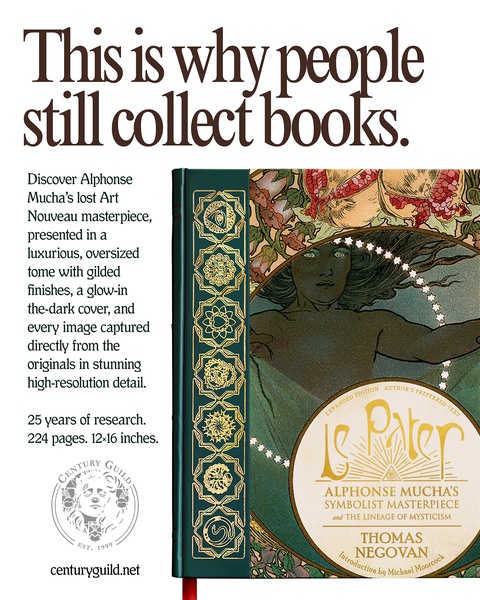 A 4:5 ratio ad showcasing a luxury oversized art book with a curiosity-driven headline that focuses on the sensory value of physical collecting.