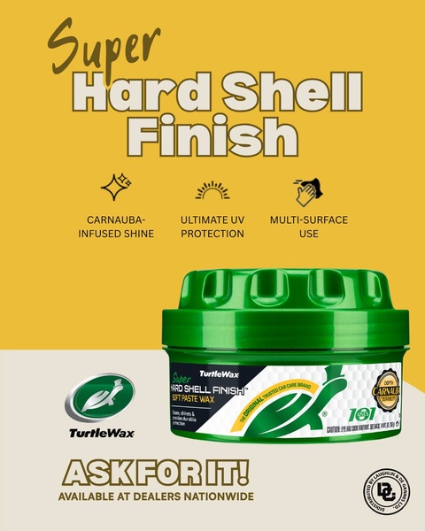 Super Hard Shell Finish Ad