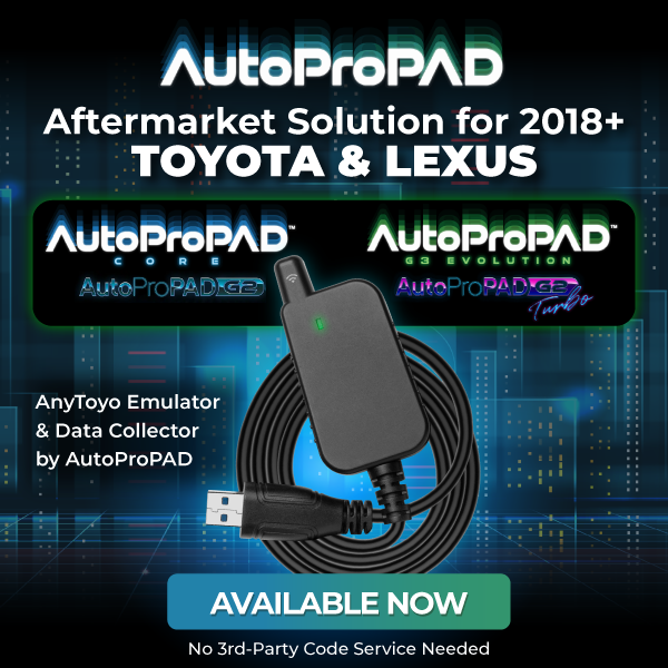A square format creative featuring a clear product shot, vehicle compatibility details, and a high-contrast call to action.
