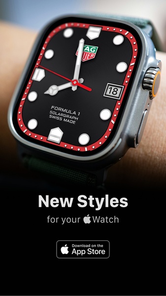 smartwatch face, watch face, digital watch face, watch app, smartwatch app, new arrival, brand awareness, lifestyle, minimalist, bold, fresh, black, red, neutral