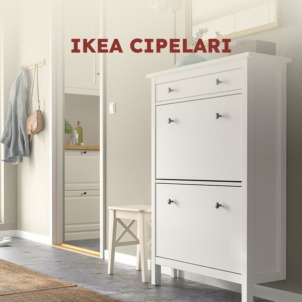 A high-clarity 1:1 image showcasing a white, sleek shoe storage unit in a tidy, modern entryway, emphasizing space-saving utility.