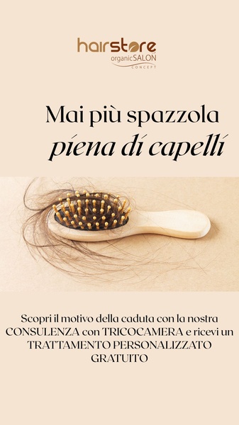 A clean, minimalist 9:16 creative that highlights hair loss concerns with a direct, problem-focused headline followed by a professional service incentive.