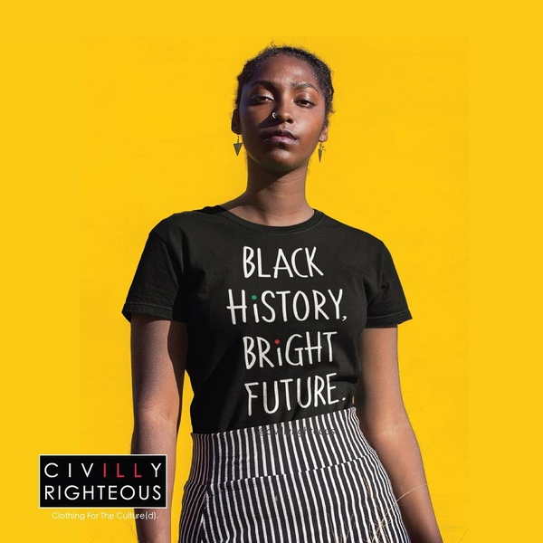 graphic t-shirt, cotton t-shirt, crew neck shirt, black t-shirt, printed tee, casual t-shirt, brand awareness, lifestyle, bold, energetic, yellow, black