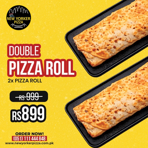 Double Pizza Roll Promotional Offer