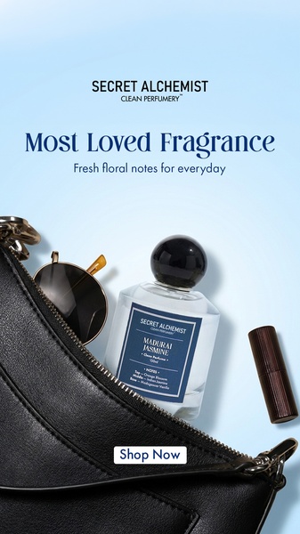 perfume, eau de parfum, fragrance, cologne, body spray, scent bottle, bestseller push, brand awareness, lifestyle, editorial, fresh, luxurious, blue, black, neutral