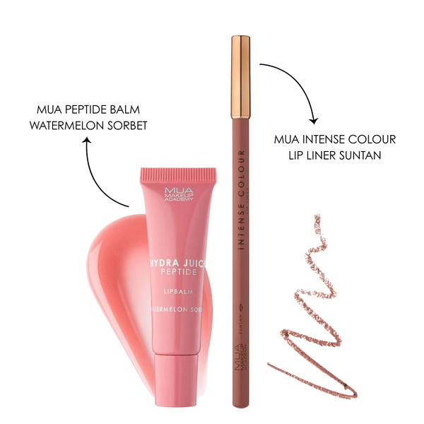 lip liner, lip balm, lip makeup, lip care products, lip cosmetics, lip pencil, bundle offer, product launch, minimalist, fresh, calm, pink, neutral, brown