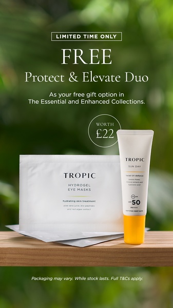 skincare set, face sunscreen, eye mask, facial uv protection, skin care bundle, hydrogel eye mask, limited time deal, bundle offer, lifestyle, minimalist, fresh, calm, green, neutral
