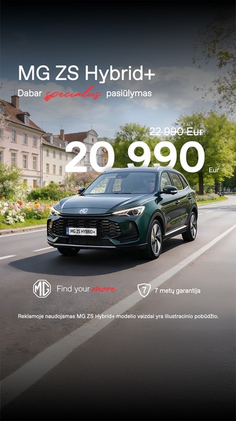 A clean, vertical-format ad highlighting a significant price reduction on a new hybrid SUV model.