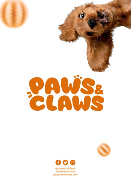 Paws & Claws Minimalist Brand Creative
