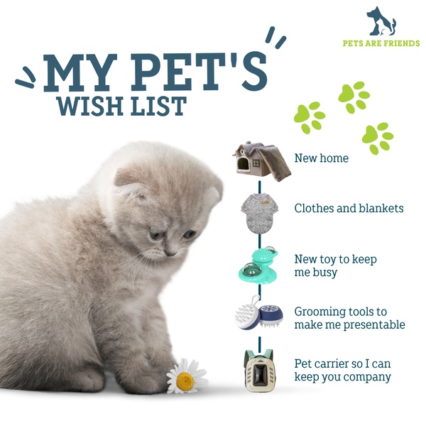 My Pet's Wish List Creative