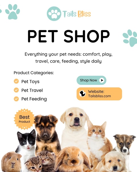 Pet Shop Multi-Product Showcase
