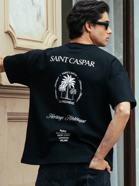 graphic t-shirt, cotton t-shirt, black t-shirt, short sleeve shirt, crew neck tee, brand awareness, new arrival, lifestyle, bold, calm, black, neutral