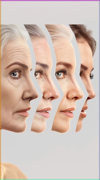anti-aging cream, wrinkle serum, face serum, skin care treatment, anti-wrinkle moisturizer, age defying skincare, brand awareness, product launch, minimalist, editorial, trustworthy, calm, neutral, pink