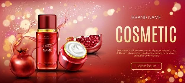 face cream, skin care set, moisturizer, beauty cream, facial skincare, cosmetic cream, product launch, brand awareness, editorial, minimalist, luxurious, bold, red, gold