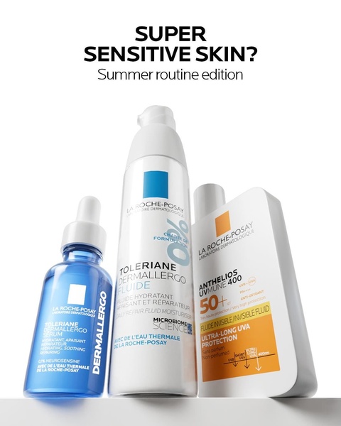 skincare set, face serum, moisturizer, sunscreen spf, sensitive skin care, facial skincare routine, bundle offer, brand awareness, minimalist, trustworthy, fresh, neutral, blue, summer sale