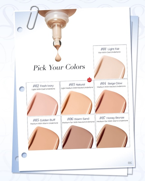 liquid foundation, face foundation, foundation makeup, skin foundation, full coverage foundation, foundation concealer, new arrival, product launch, minimalist, editorial, fresh, calm, neutral, pastel